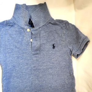Polo Ralph Lauren Boys Blue Short Sleeve Shirt 4T
